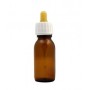 Flacone con contagocce 60ml. Colore ambrato